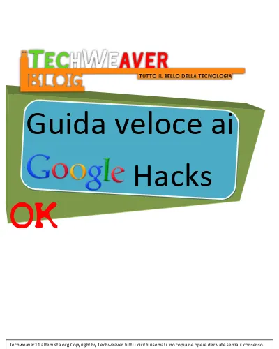 Guida Google Hacking By Techweaver Pdf